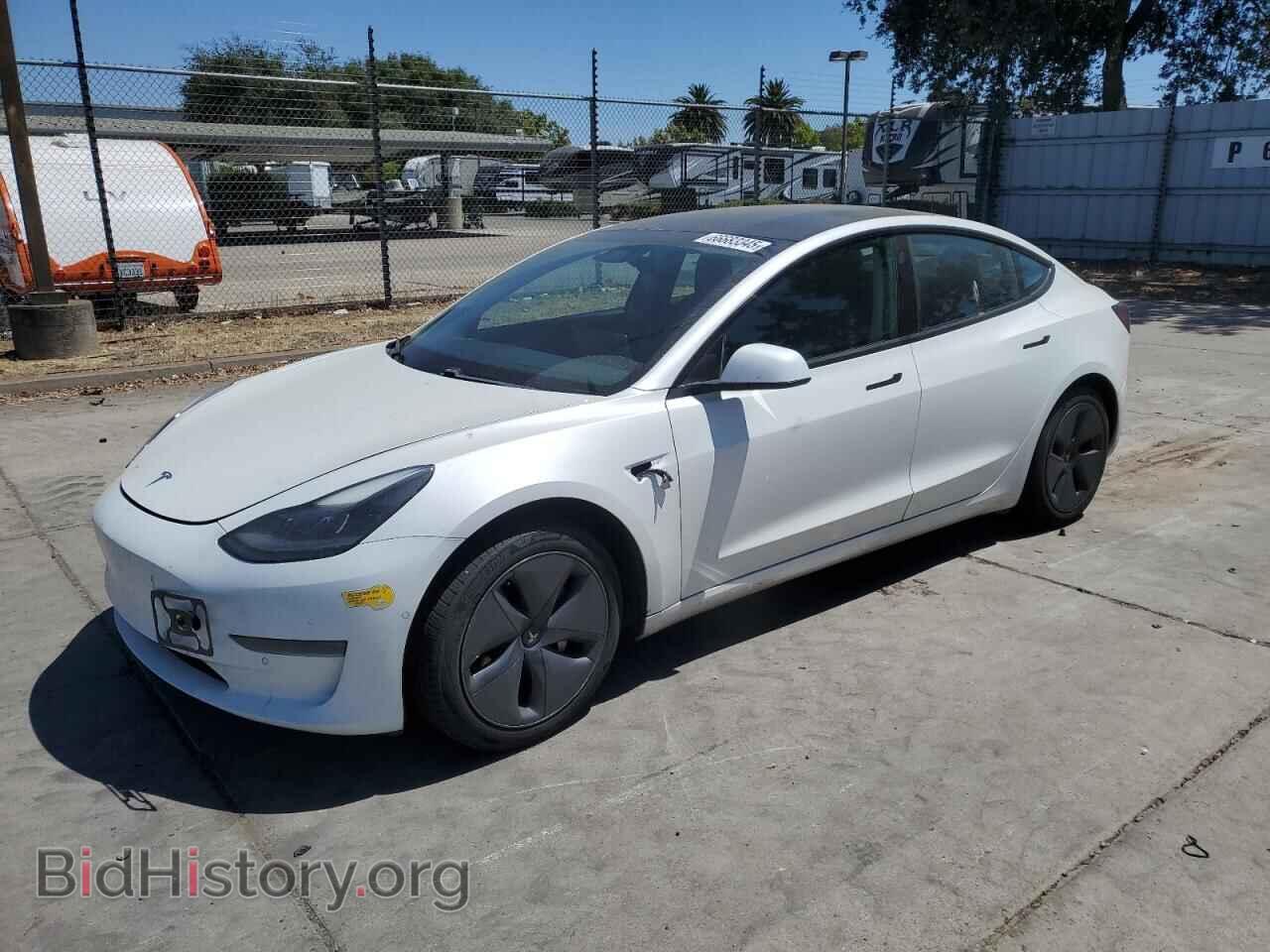 Photo 5YJ3E1EA5MF079372 - TESLA MODEL 3 2021
