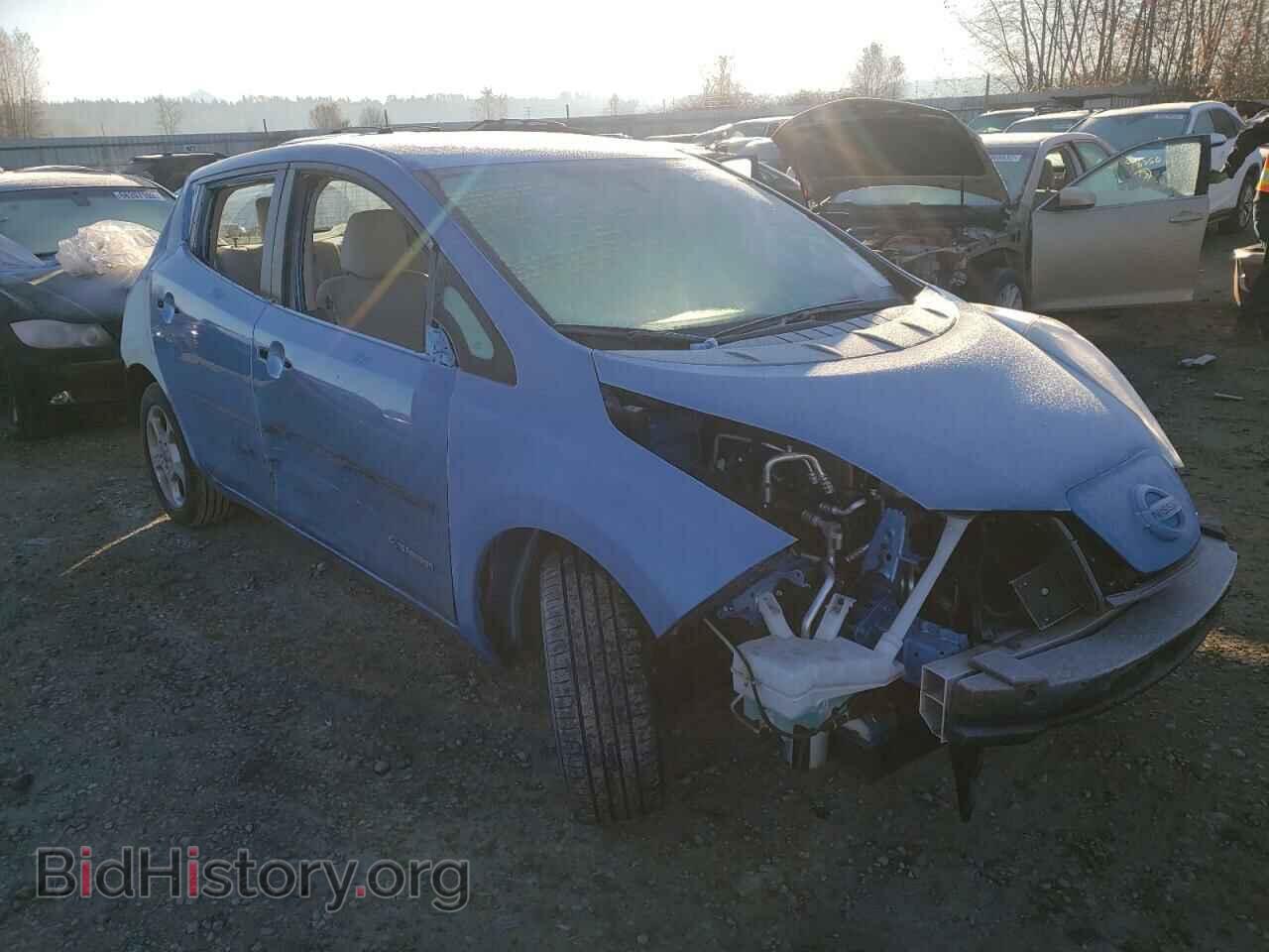 Photo 1N4AZ0CP4EC336281 - NISSAN LEAF 2014