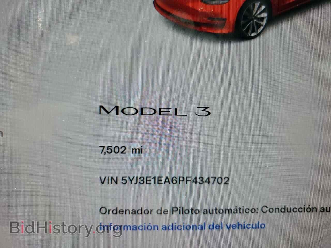 2023 TESLA MODEL 3 - VIN: 5YJ3E1EA6PF434702 - Photo 9