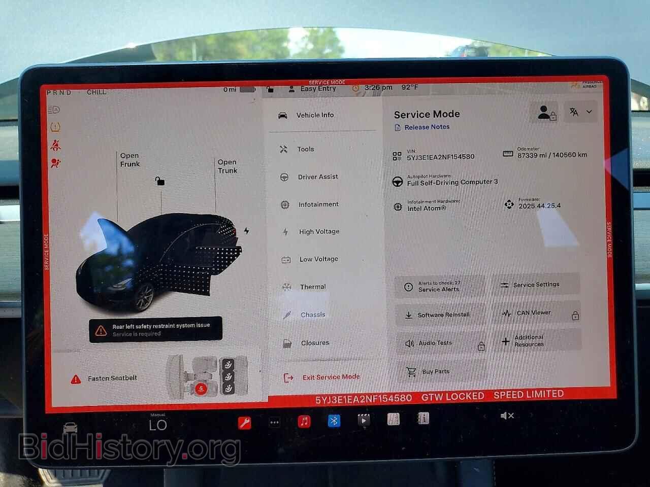 2022 TESLA MODEL 3 - VIN: 5YJ3E1EA2NF154580 - Photo 9