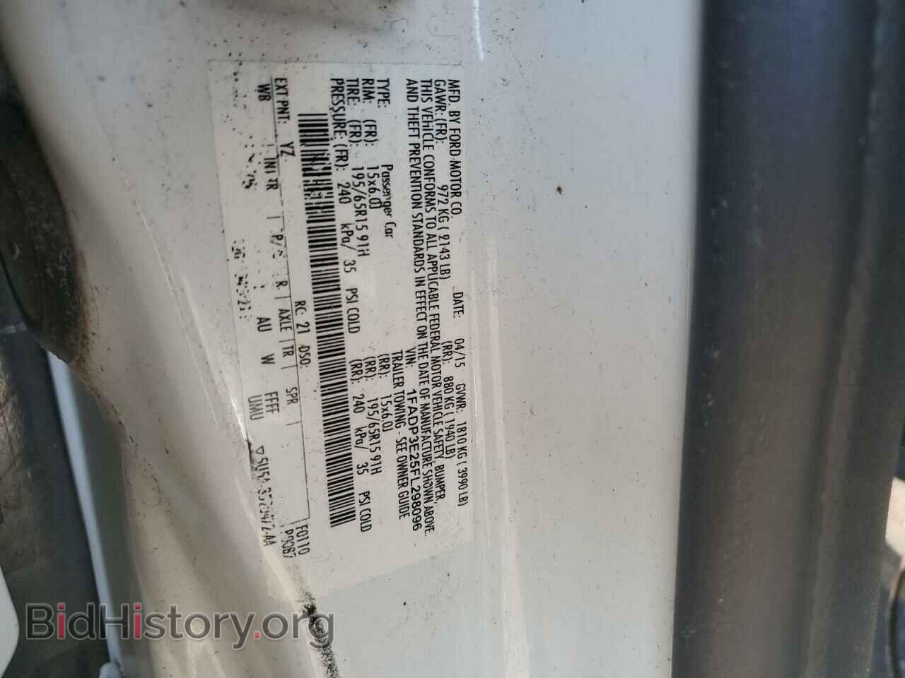 2015 FORD FOCUS - VIN: 1FADP3E25FL298096 - Фото 12