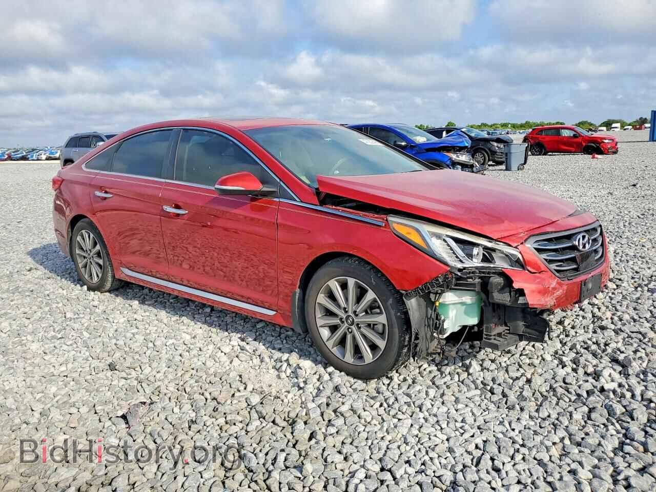 2017 HYUNDAI SONATA - VIN: 5NPE34AF2HH481987 - Photo 4