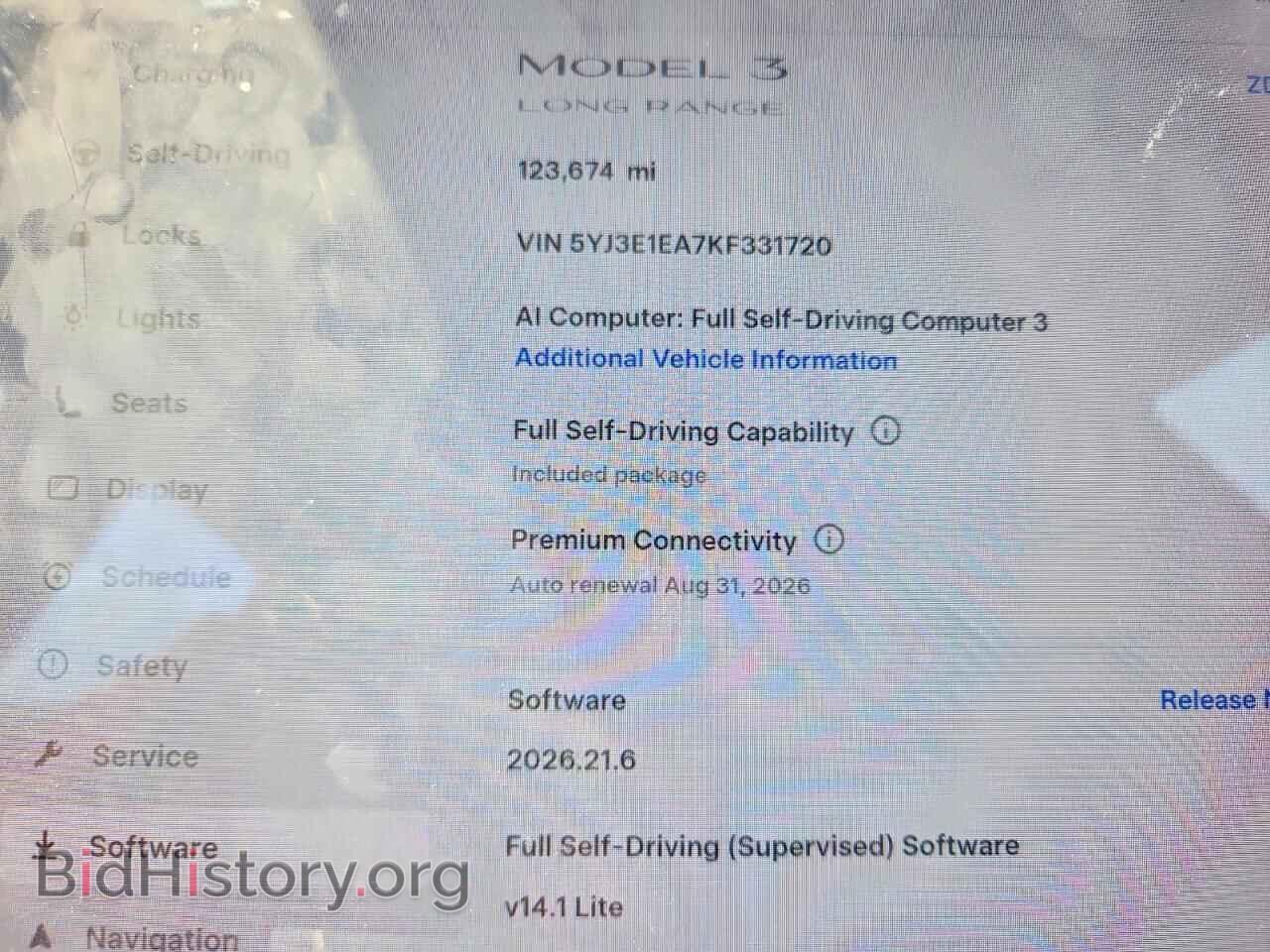 2019 TESLA MODEL 3 - VIN: 5YJ3E1EA7KF331720 - Фото 9