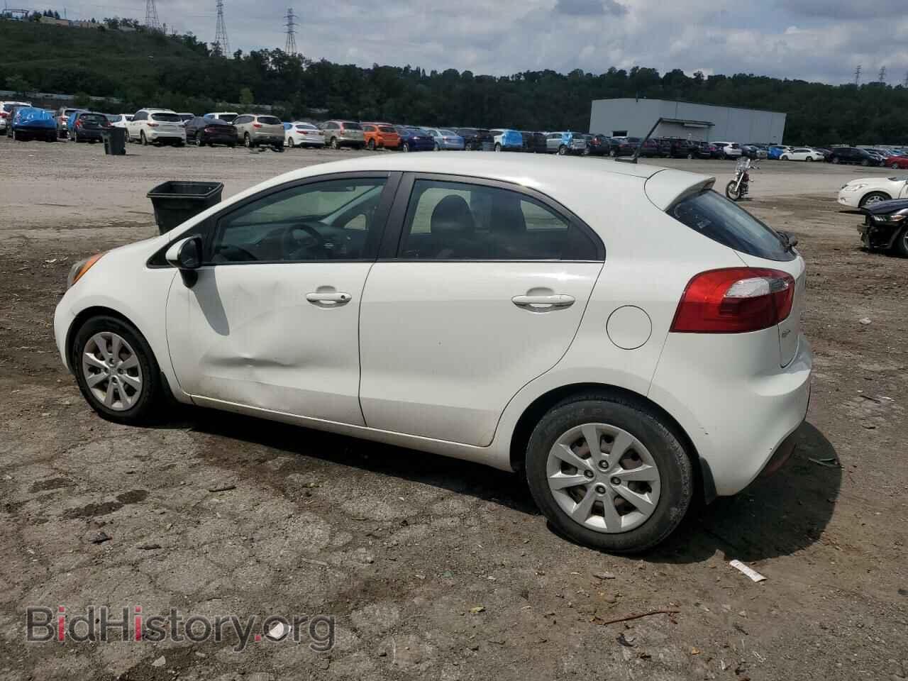 2013 KIA RIO - VIN: KNADM5A38D6128448 - Фото 2