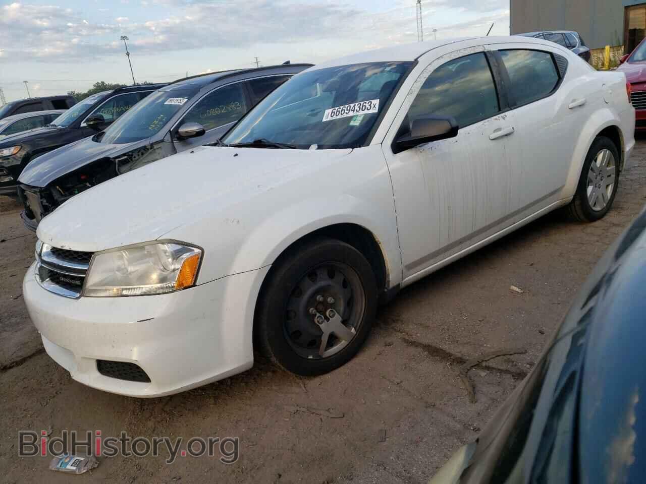 Фотография 1C3CDZABXCN110622 - DODGE AVENGER 2012