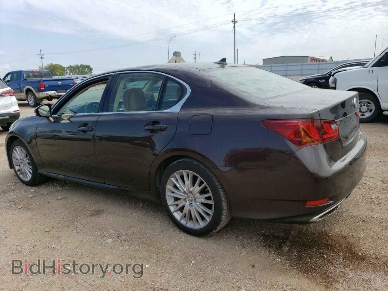 2013 LEXUS GS350 - VIN: JTHCE1BL7D5015212 - Фото 2
