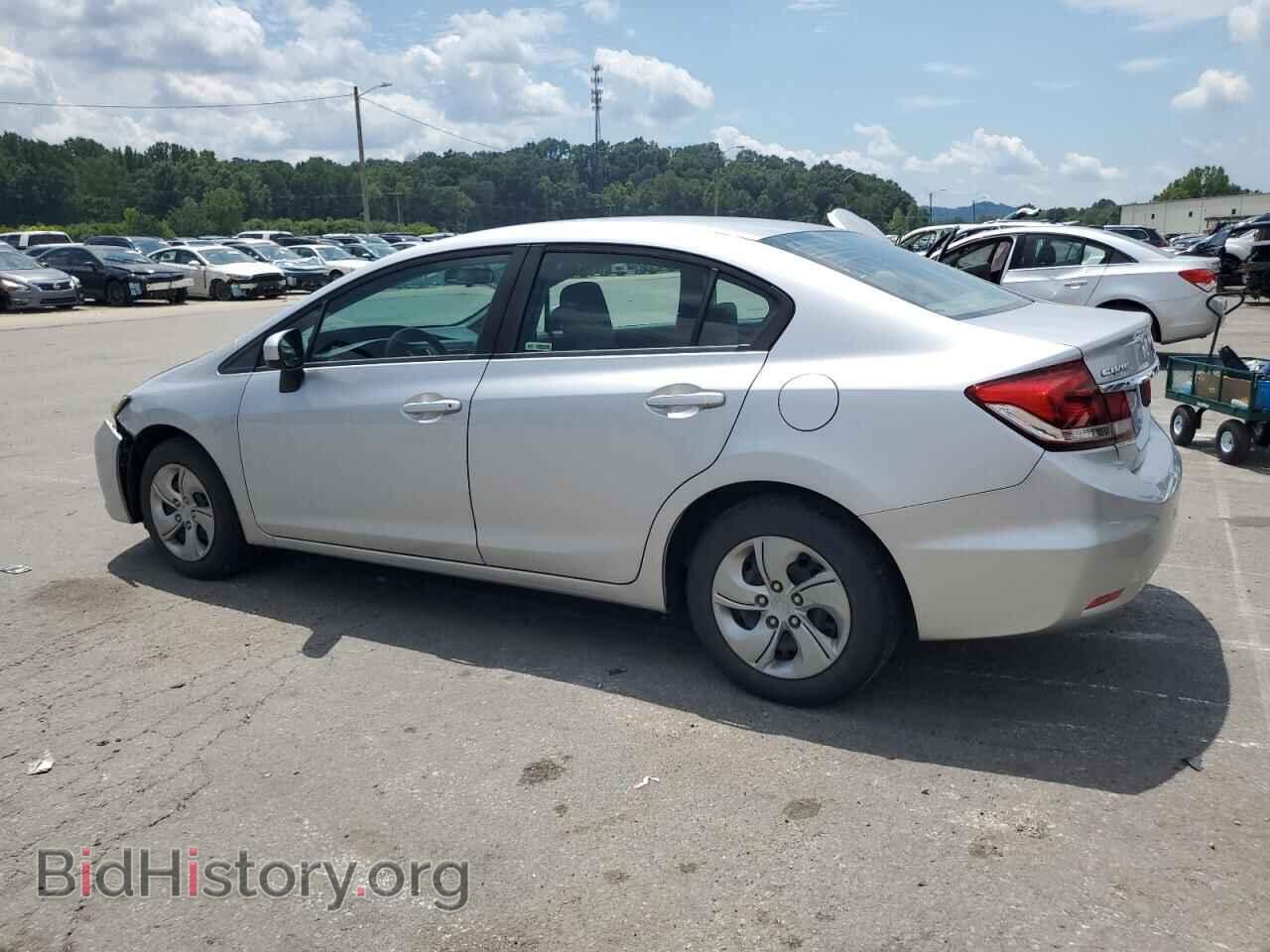 2014 HONDA CIVIC - VIN: 2HGFB2F59EH557514 - Фото 2