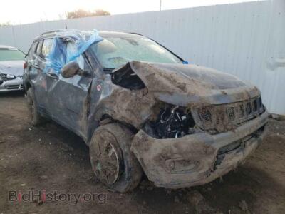 2021 Jeep COMPASS Compass TR, темно-серый — VIN 3C4NJDDB7MT503183, Copart