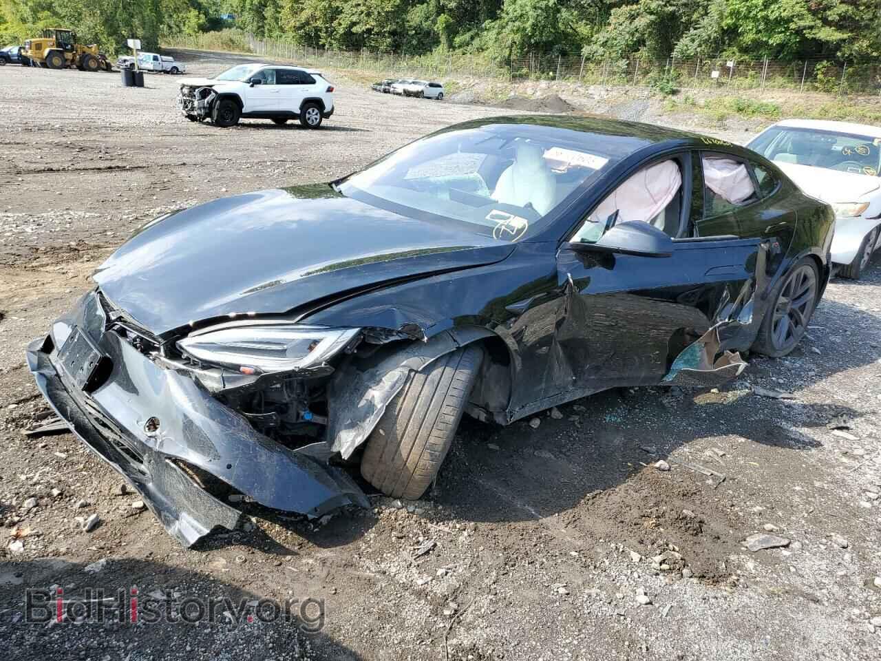 Photo 5YJSA1E51MF454474 - TESLA MODEL S 2021