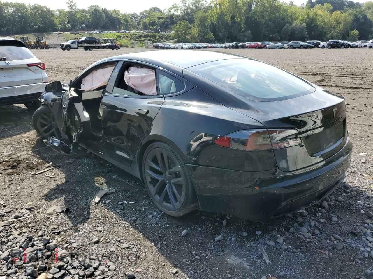 2021 TESLA MODEL S - VIN: 5YJSA1E51MF454474 - Фото 2