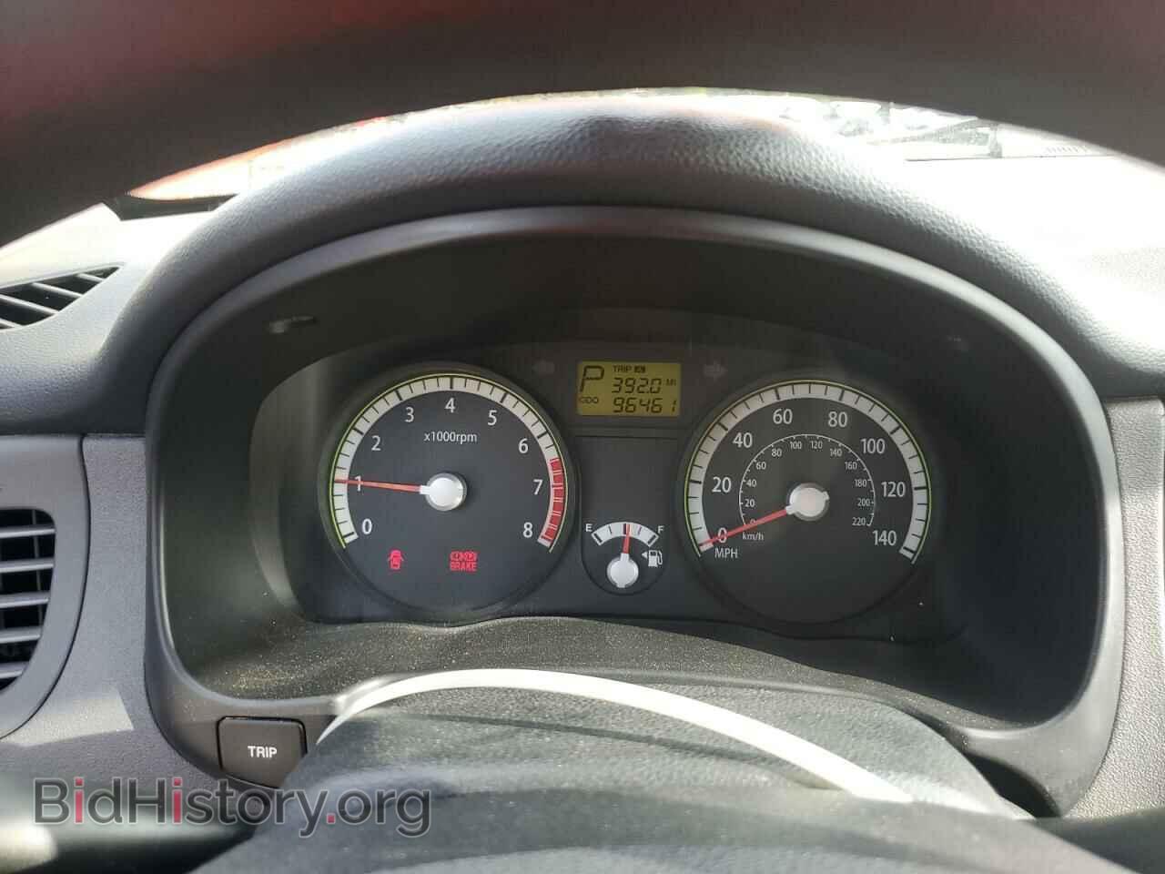 2009 KIA RIO - VIN: KNADE223496448237 - Фото 9