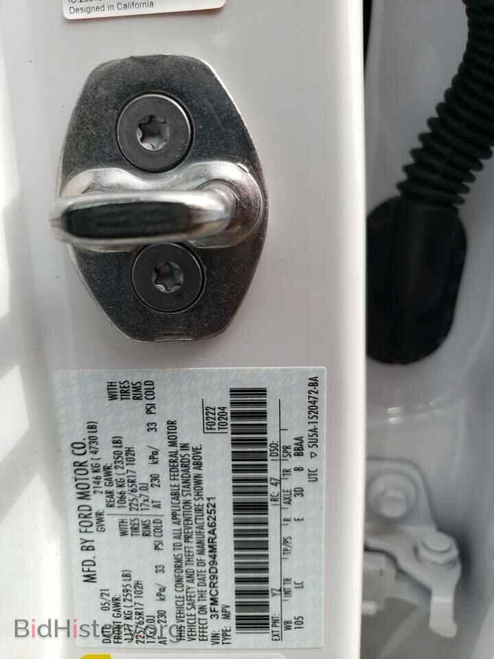 2021 FORD BRONCO - VIN: 3FMCR9D94MRA62521 - Photo 12