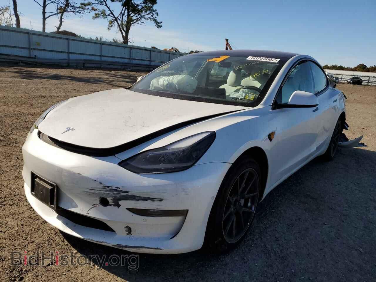 2021 TESLA MODEL 3 - VIN: 5YJ3E1EA8MF019022 - Photo 2