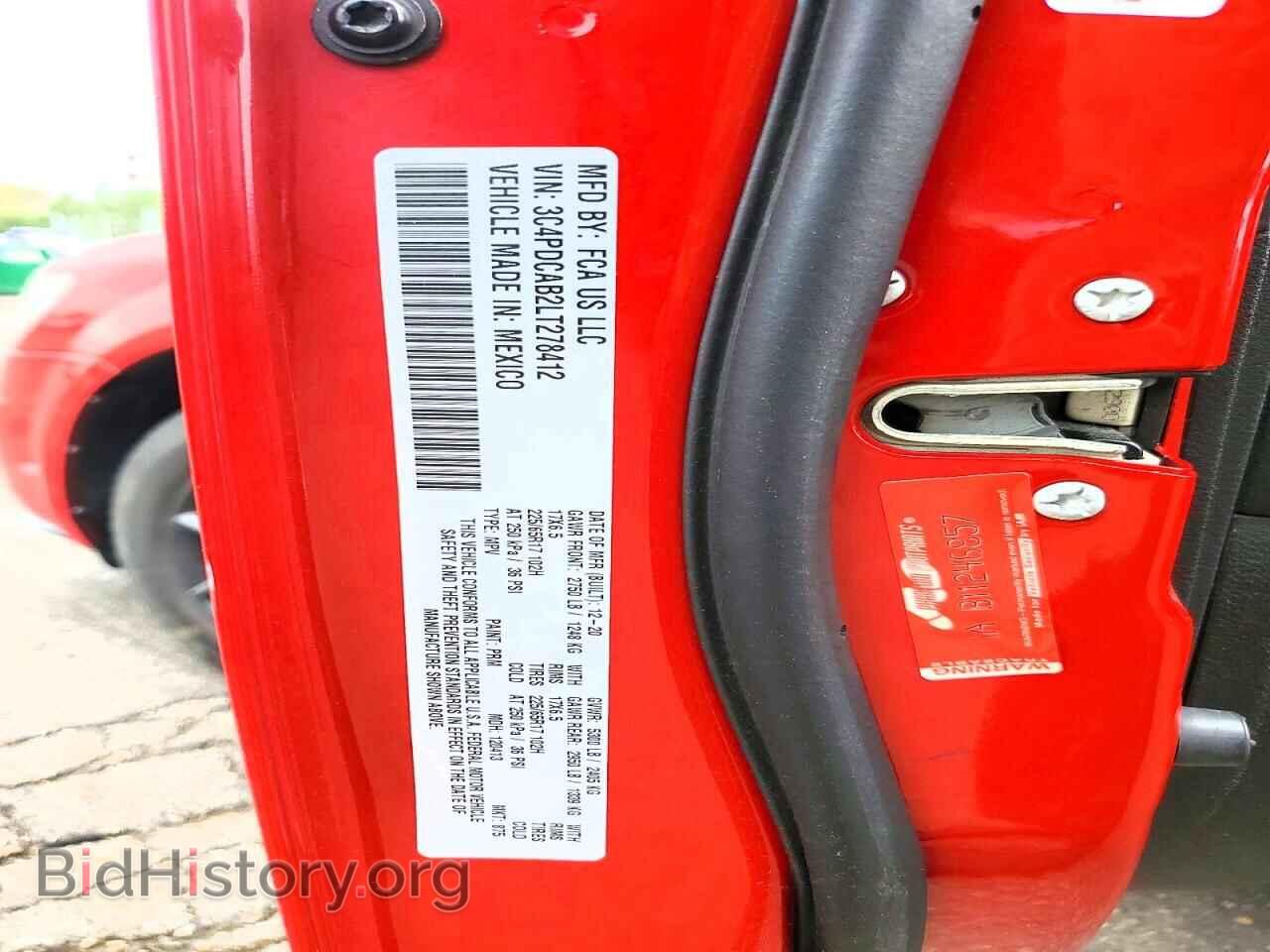 2020 DODGE JOURNEY - VIN: 3C4PDCAB2LT278412 - Photo 13