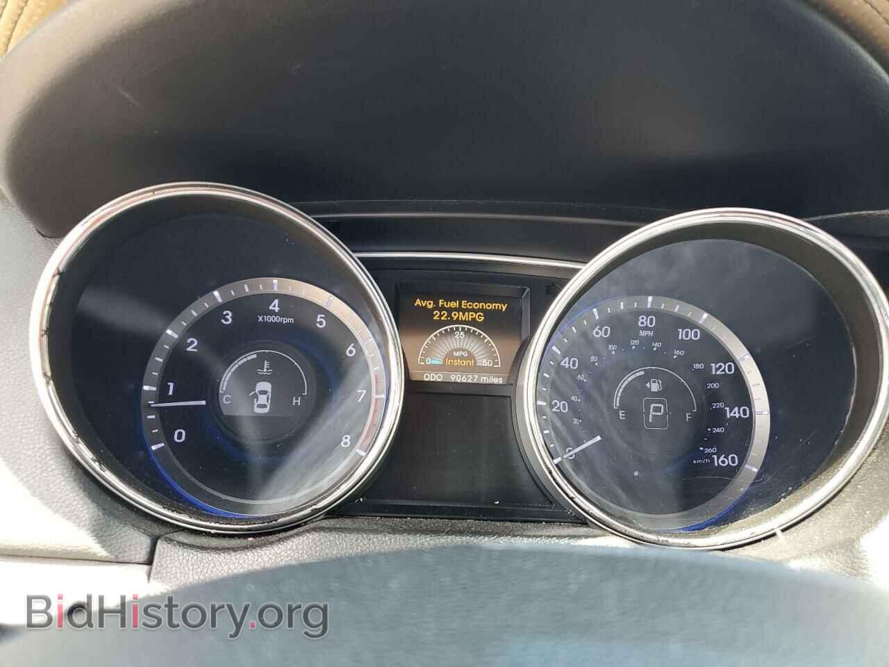 2014 HYUNDAI SONATA - VIN: 5NPEC4AB4EH935102 - Фото 9
