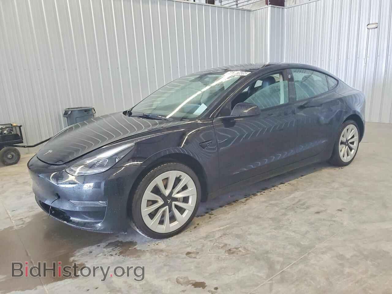 Фотография 5YJ3E1EA7NF369310 - TESLA MODEL 3 2022