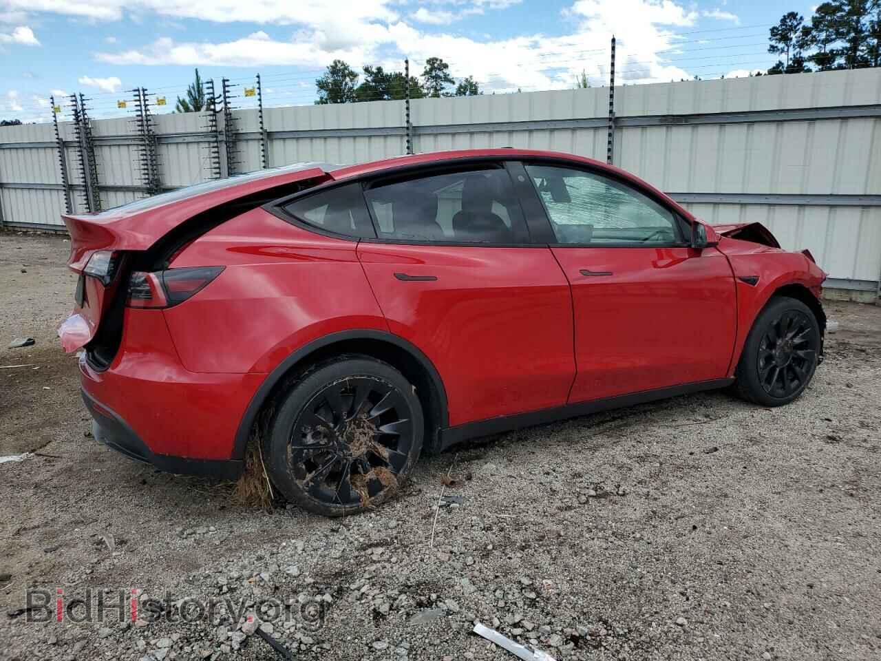 2022 TESLA MODEL Y - VIN: 7SAYGAEE1NF412271 - Фото 3