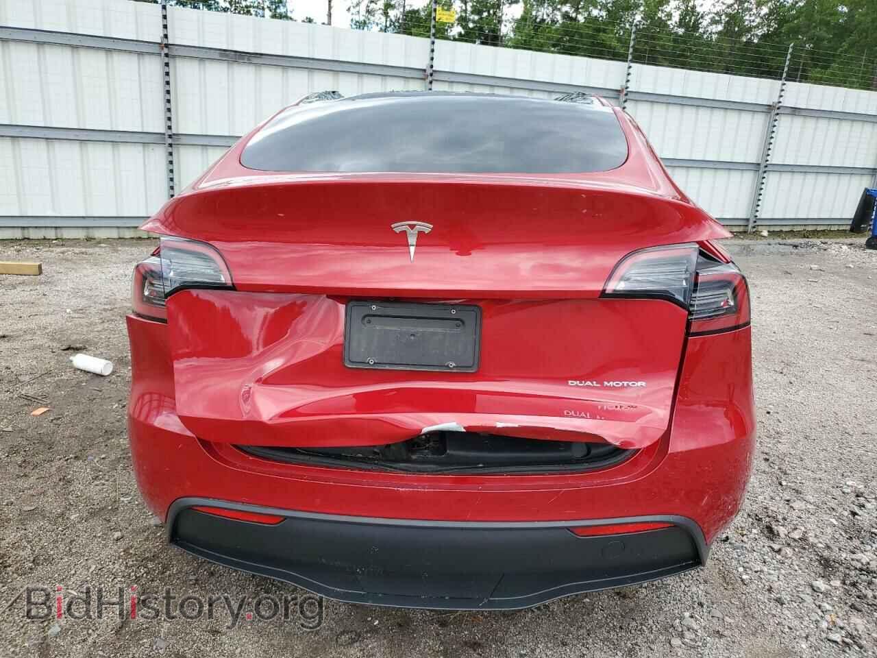 2022 TESLA MODEL Y - VIN: 7SAYGAEE1NF412271 - Фото 6