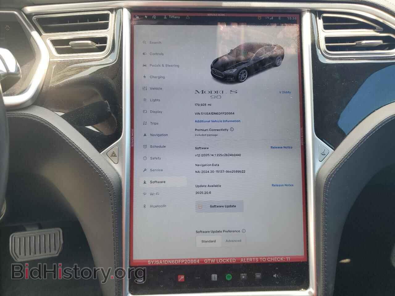 2013 TESLA MODEL S - VIN: 5YJSA1DN6DFP20864 - Photo 9
