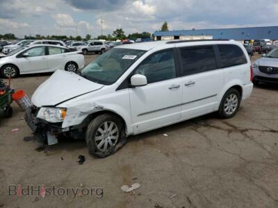 2015 Chrysler MINIVAN Touring, белый — VIN 2C4RC1BG6FR628478, Copart