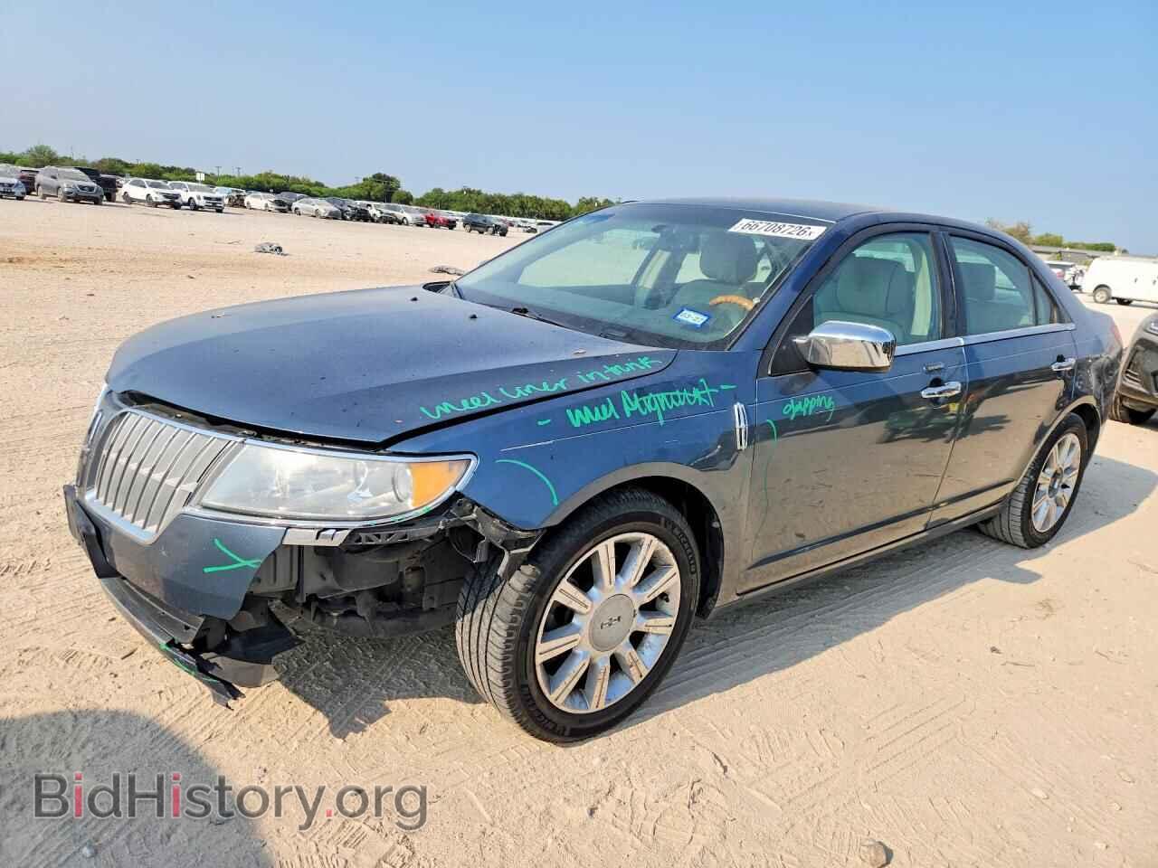 Фотография 3LNHL2GC3CR820465 - LINCOLN MKZ 2012