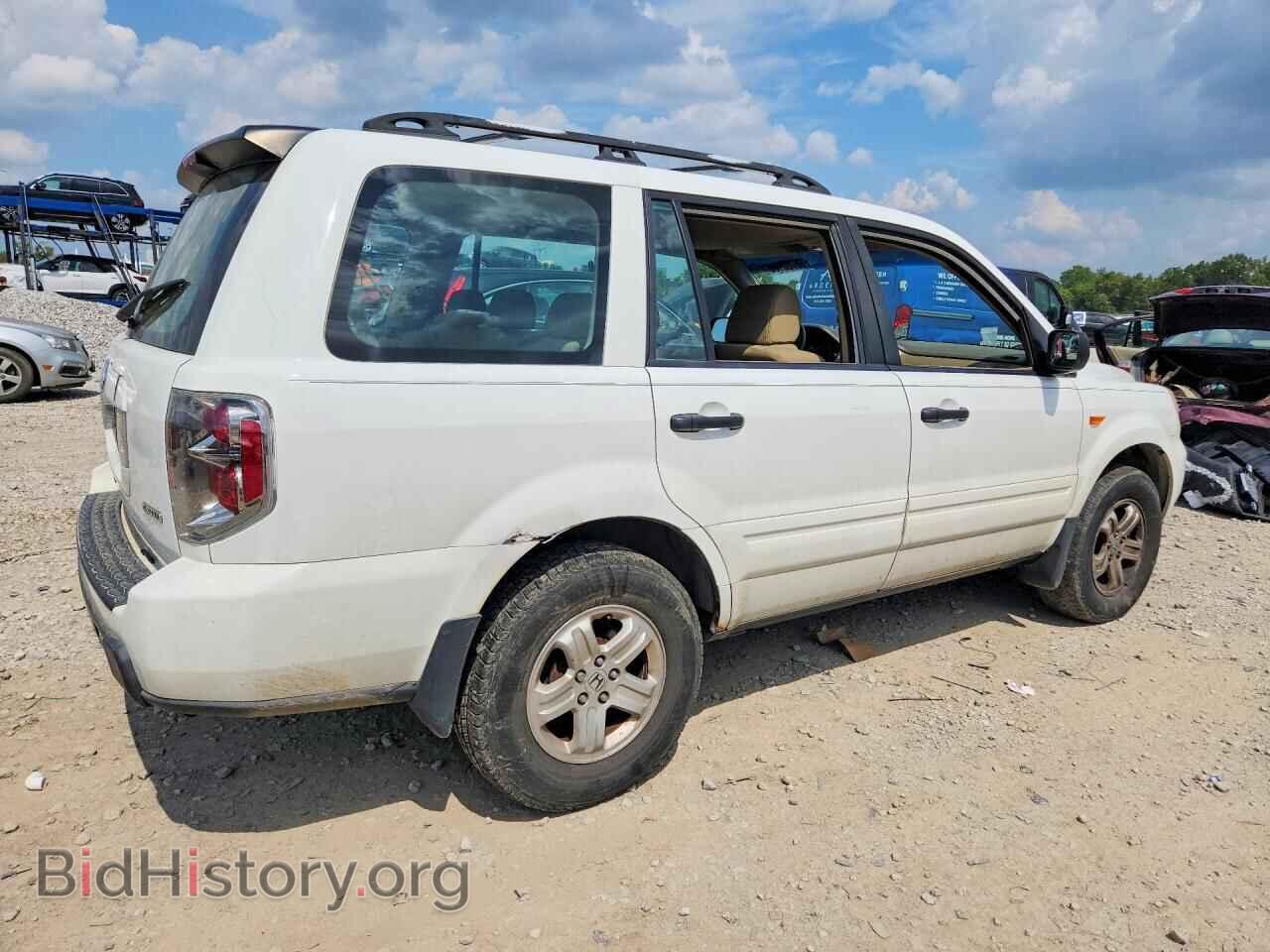 2007 HONDA PILOT - VIN: 2HKYF18187H521632 - Фото 3