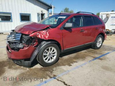 2008 Ford EDGE EDGE SE, red — VIN 2FMDK36C58BA62823, Copart