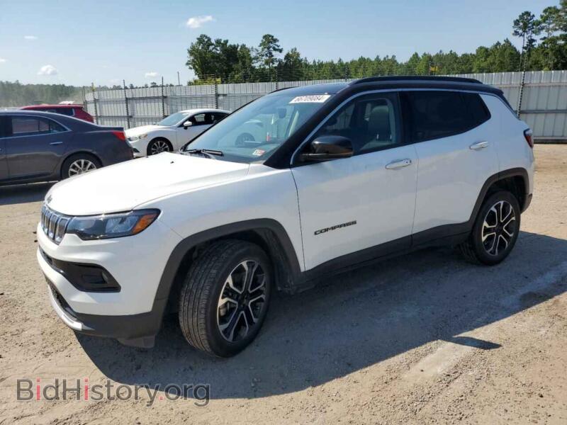2022 Jeep COMPASS Limited (VIN 3C4NJDCB8NT227566) — фото 1 из 13, Copart, повреждение: передняя часть