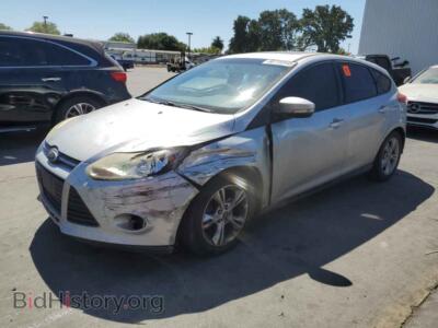 2014 Ford FOCUS SE, серебристый — VIN 1FADP3K29EL200206, Copart