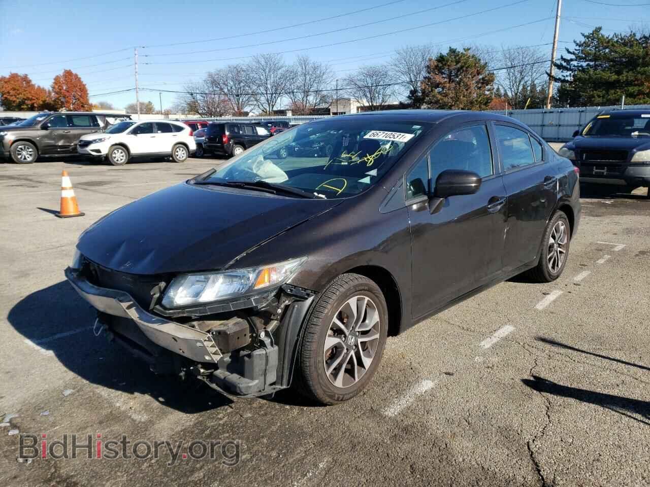 2014 HONDA CIVIC - VIN: 2HGFB2F88EH512929 - Фото 2