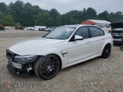 2018 BMW M3, white — VIN WBS8M9C56J5J78933, Copart