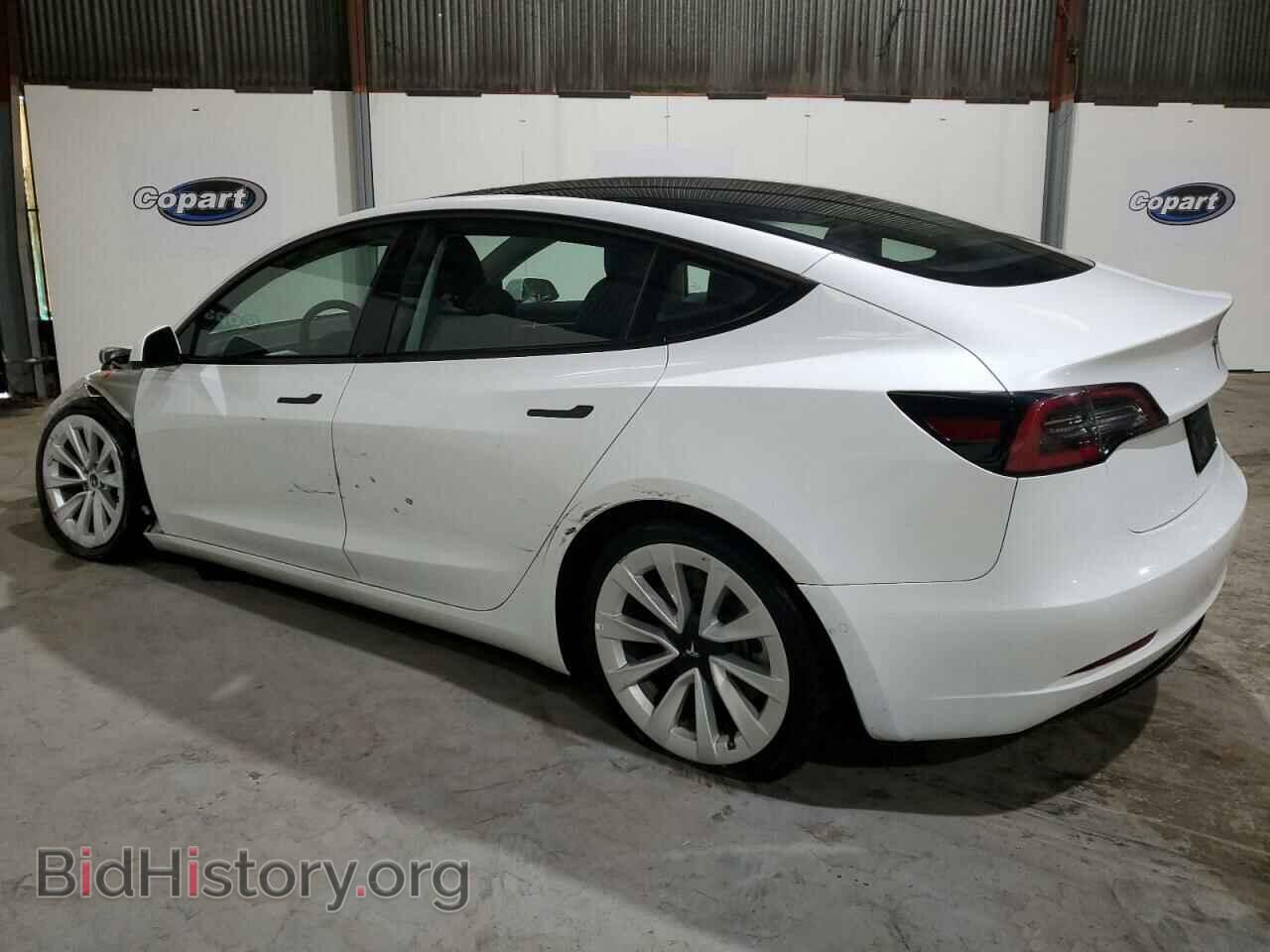 2022 TESLA MODEL 3 - VIN: 5YJ3E1EB6NF300472 - Фото 2