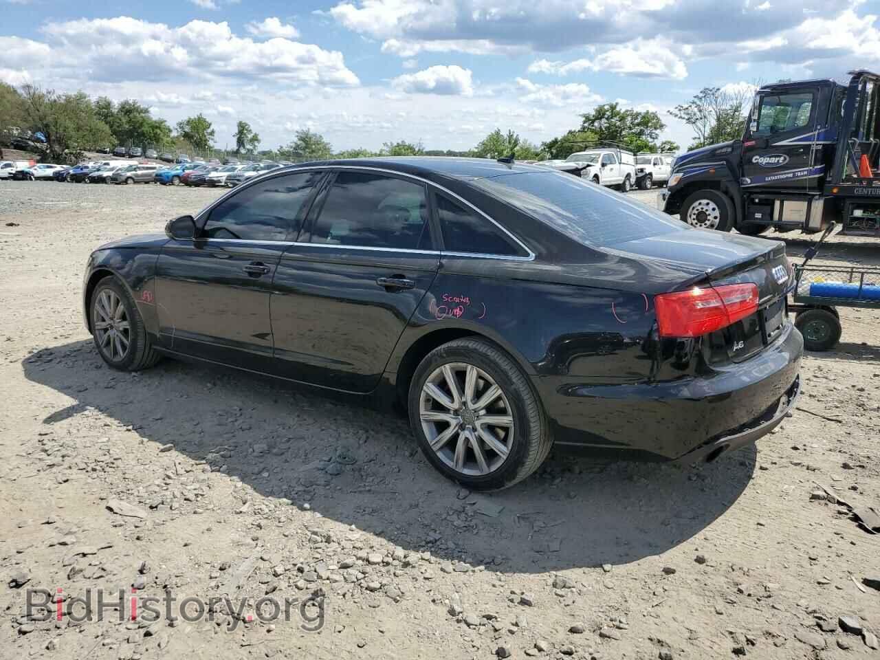 2014 AUDI A6 - VIN: WAUGFAFC6EN032494 - Фото 2