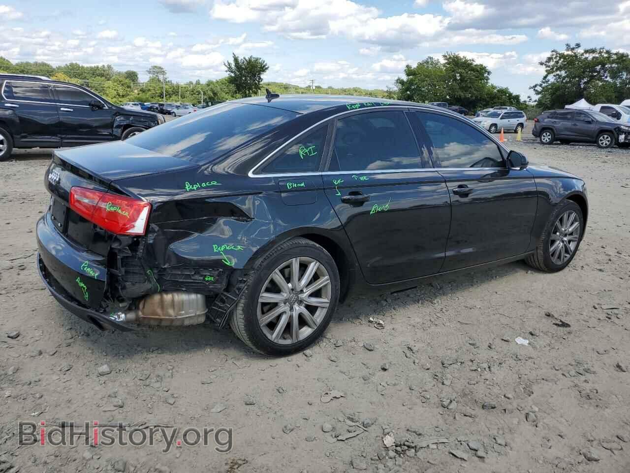 2014 AUDI A6 - VIN: WAUGFAFC6EN032494 - Фото 3