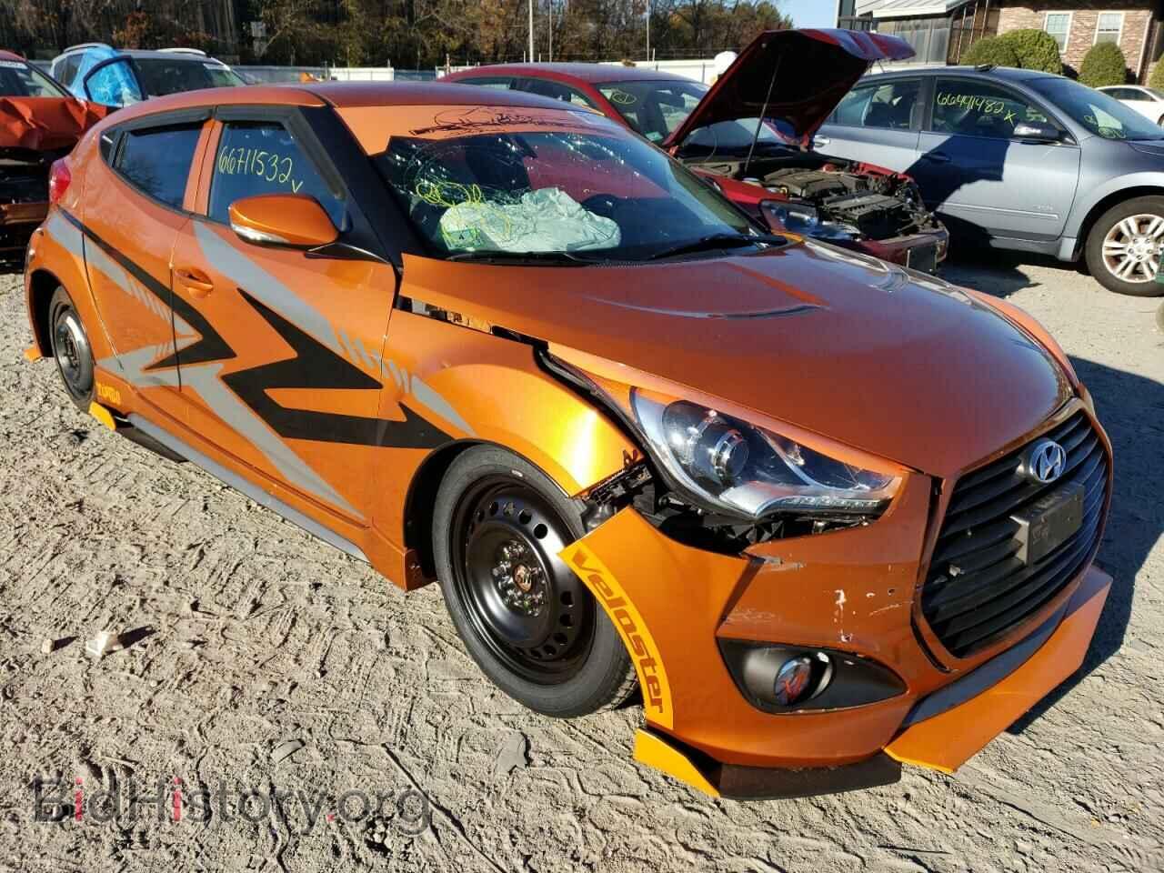 Photo KMHTC6AE7DU110247 - HYUNDAI VELOSTER 2013