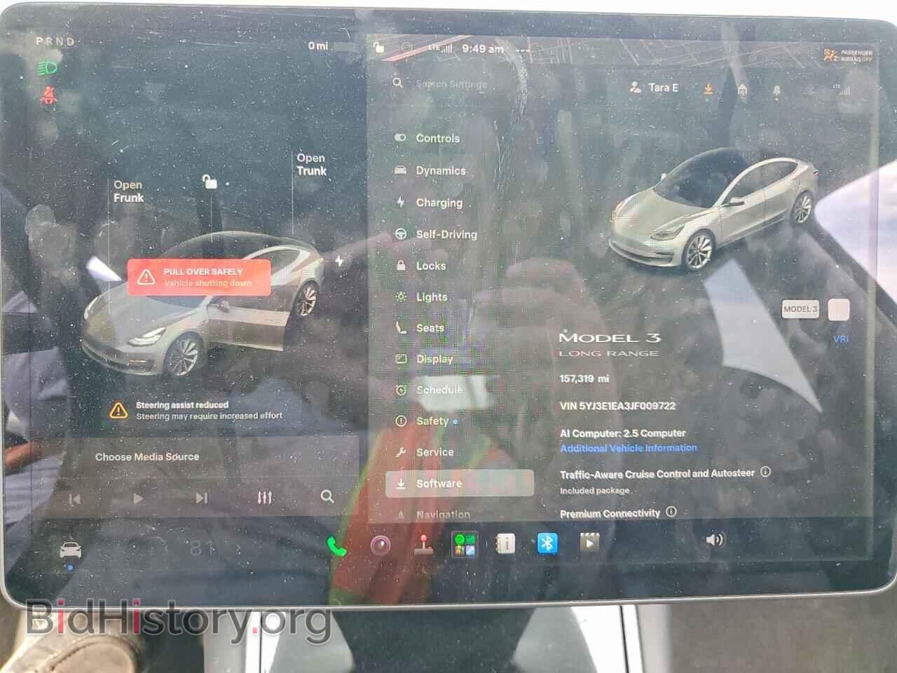 2018 TESLA MODEL 3 - VIN: 5YJ3E1EA3JF009722 - Photo 9