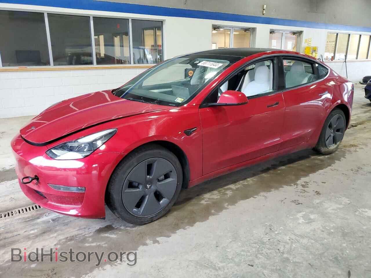 Фотография 5YJ3E1EA3NF173977 - TESLA MODEL 3 2022