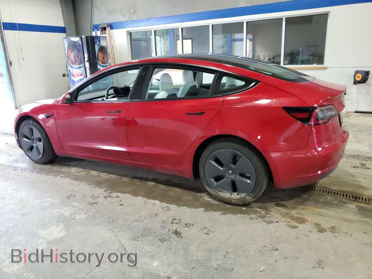 2022 TESLA MODEL 3 - VIN: 5YJ3E1EA3NF173977 - Фото 2
