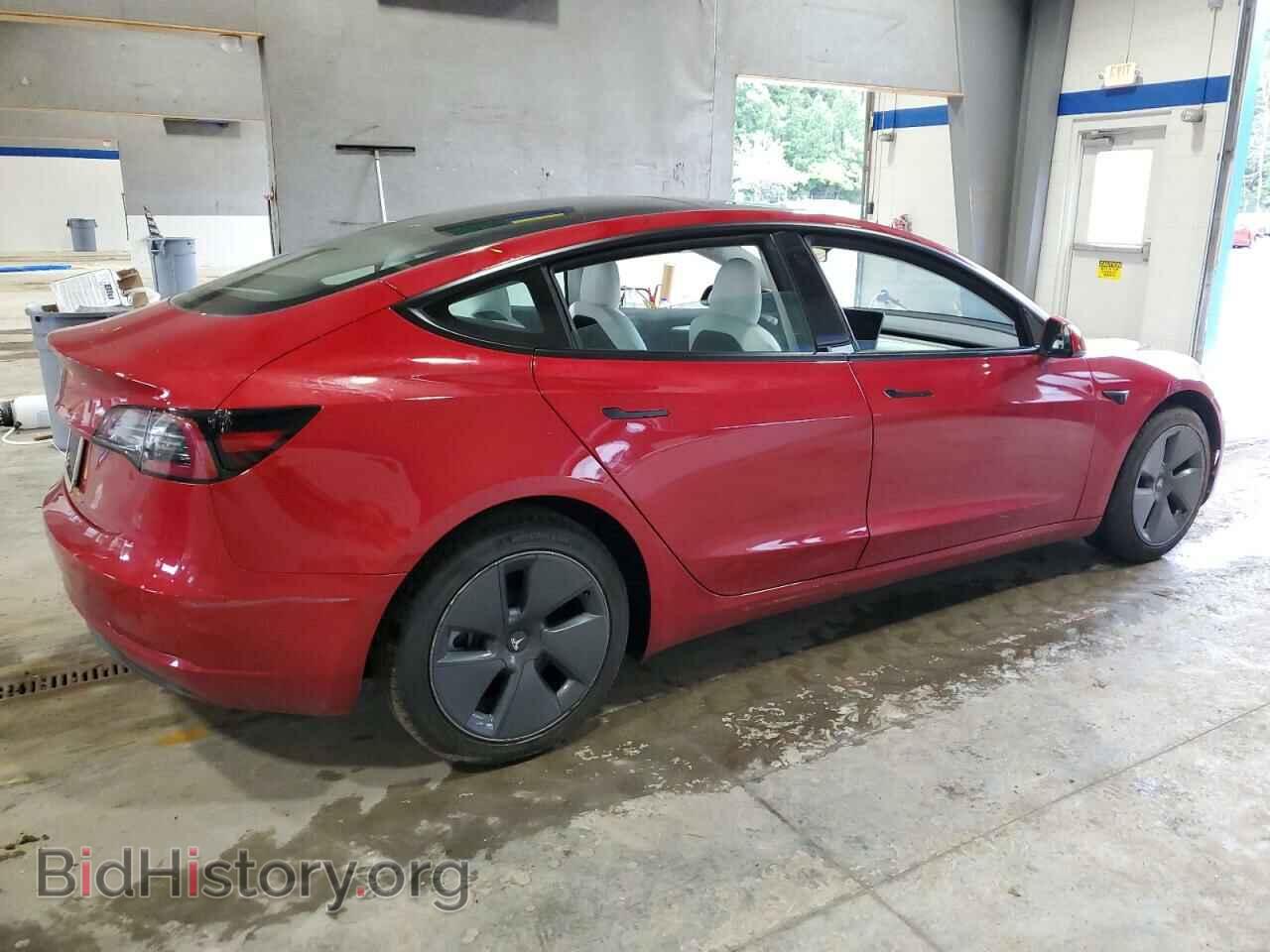 2022 TESLA MODEL 3 - VIN: 5YJ3E1EA3NF173977 - Фото 3