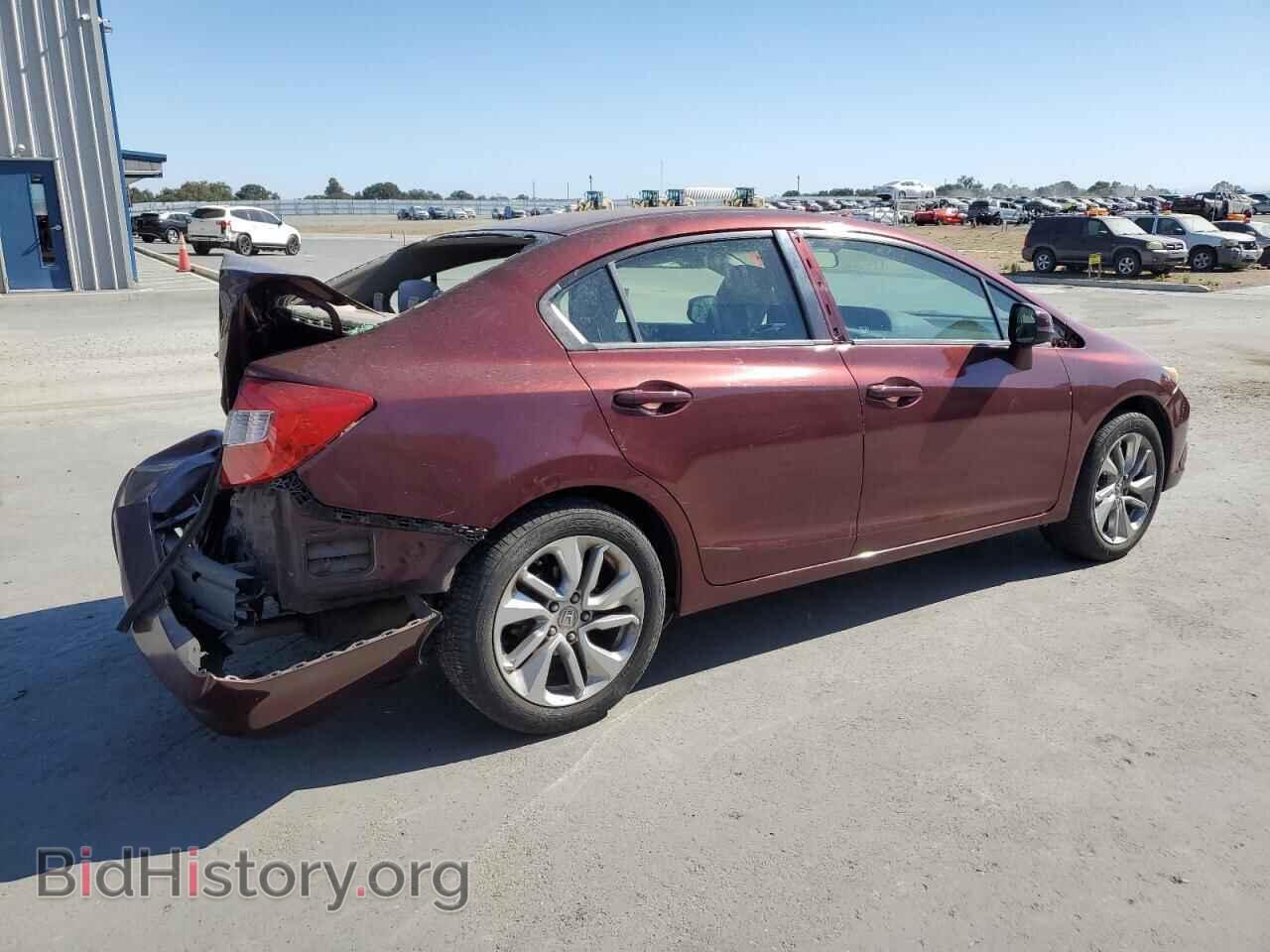2012 HONDA CIVIC - VIN: JHMFB2F82CS004023 - Фото 3