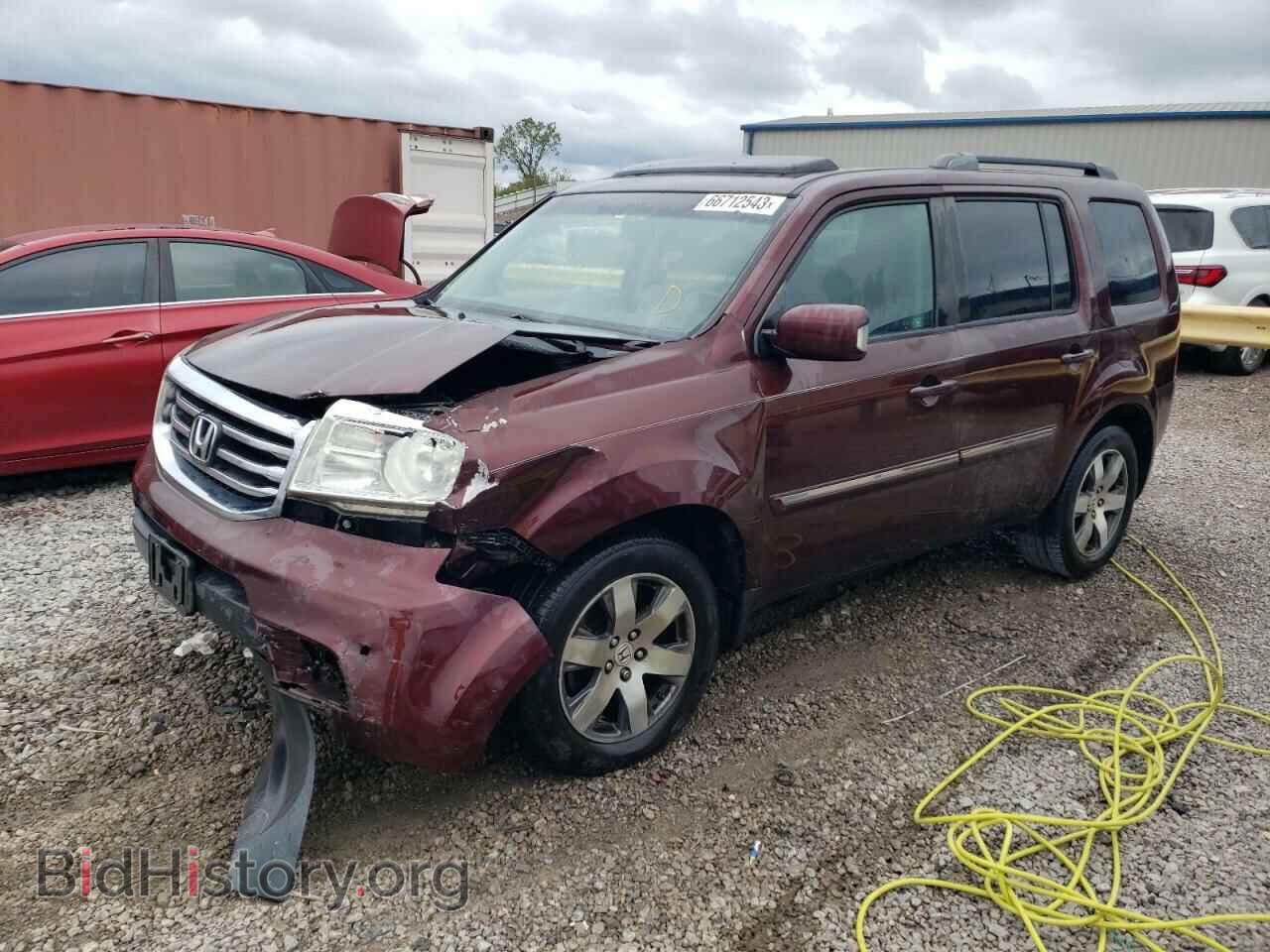 Фотография 5FNYF3H97CB007927 - HONDA PILOT 2012