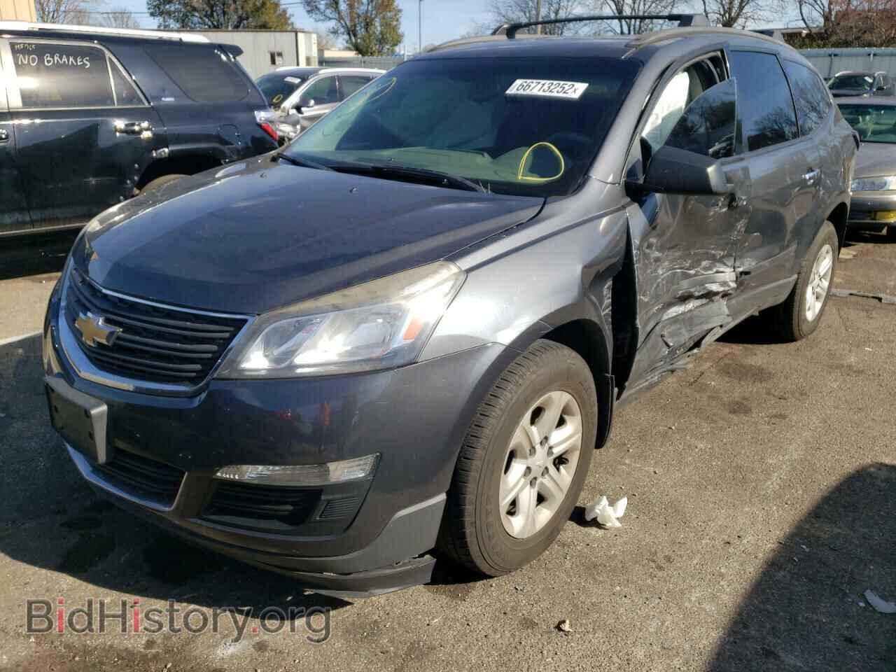 2014 CHEVROLET TRAVERSE - VIN: 1GNKRFED1EJ124946 - Фото 2