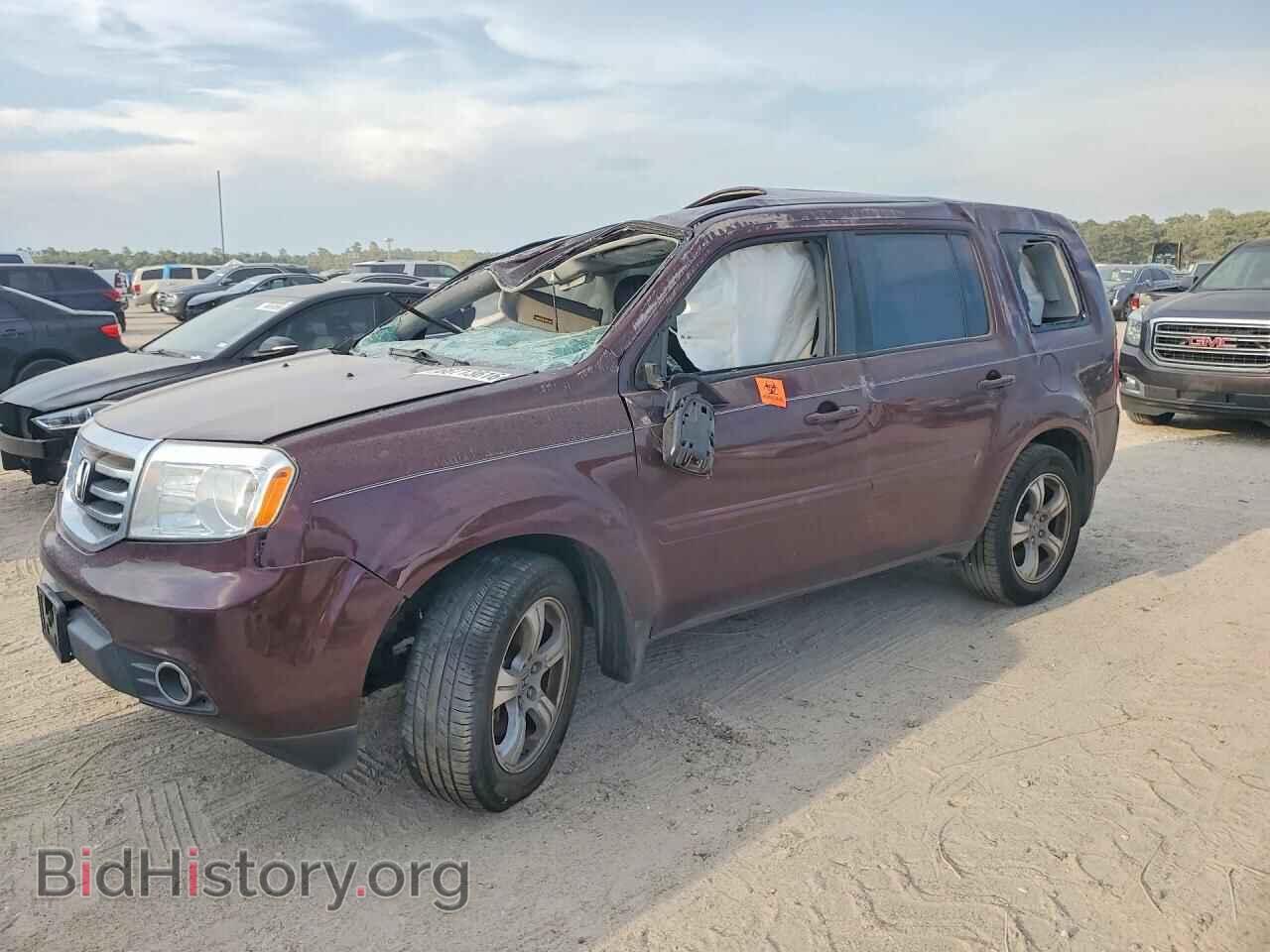 Photo 5FNYF3H58CB031375 - HONDA PILOT 2012