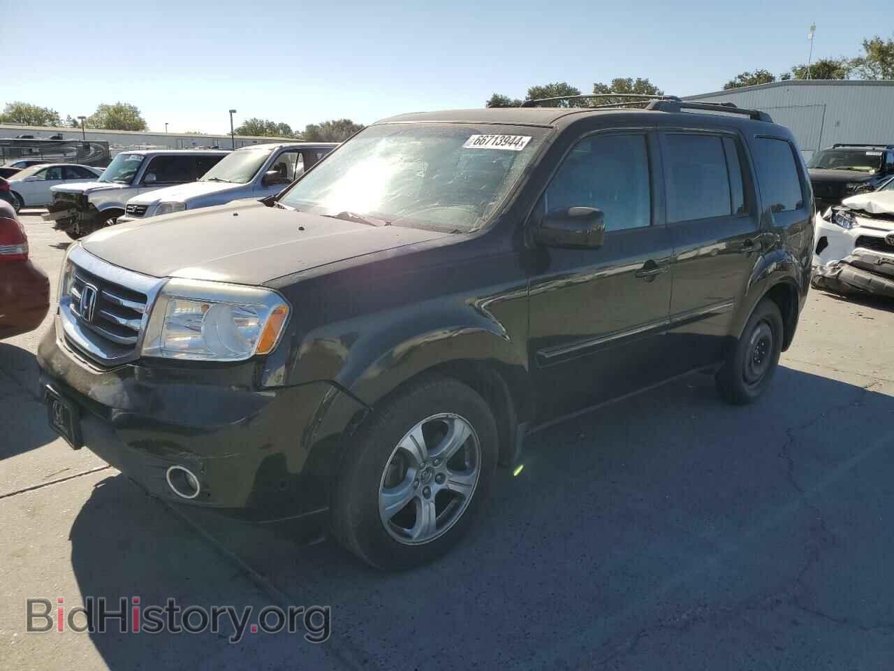 Photo 5FNYF4H56CB021174 - HONDA PILOT 2012