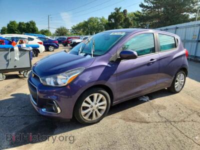 2017 Chevrolet SPARK 1LT, purple — VIN KL8CD6SA0HC815862, Copart