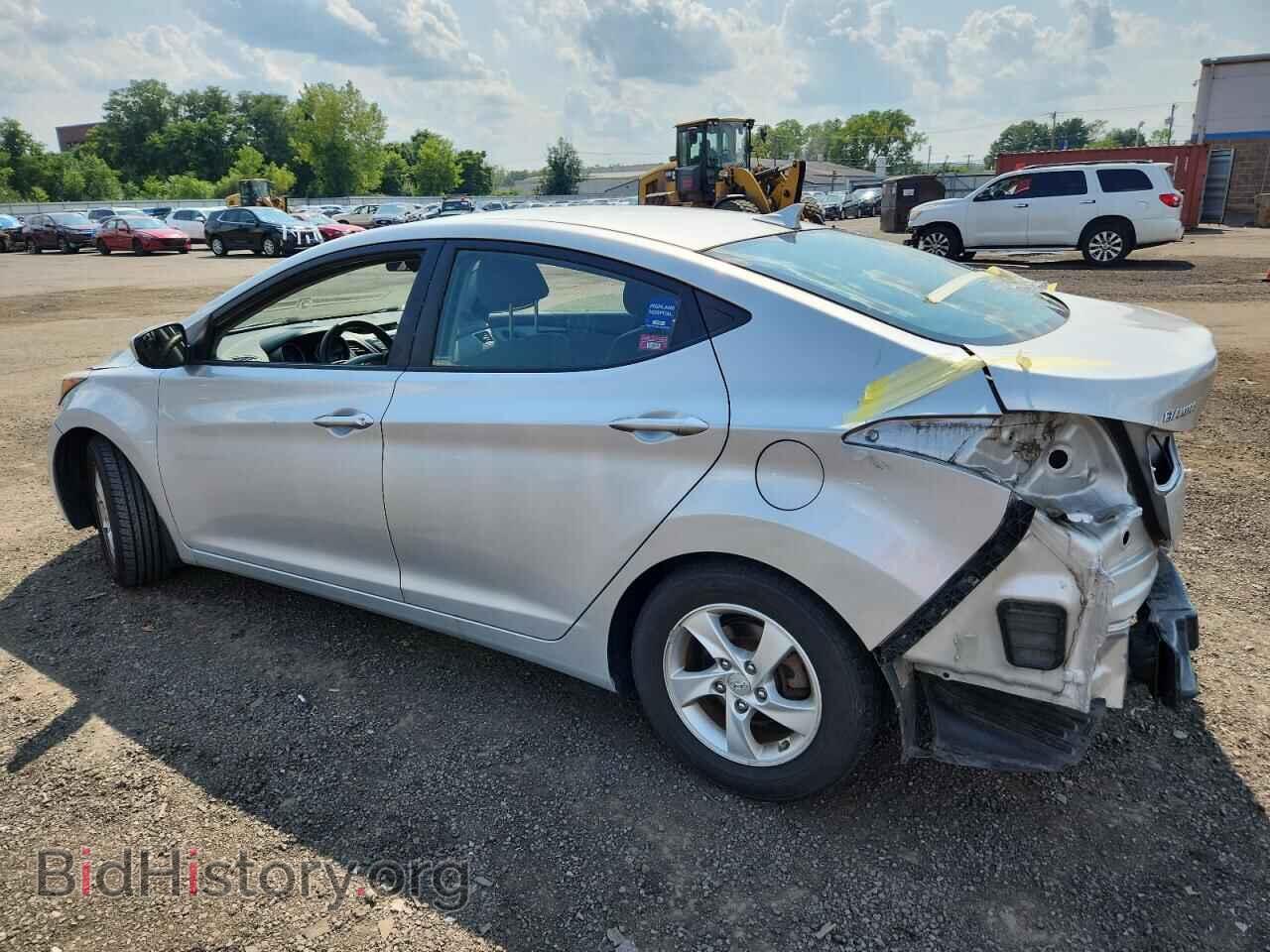2014 HYUNDAI ELANTRA - VIN: KMHDH4AE1EU078598 - Фото 2