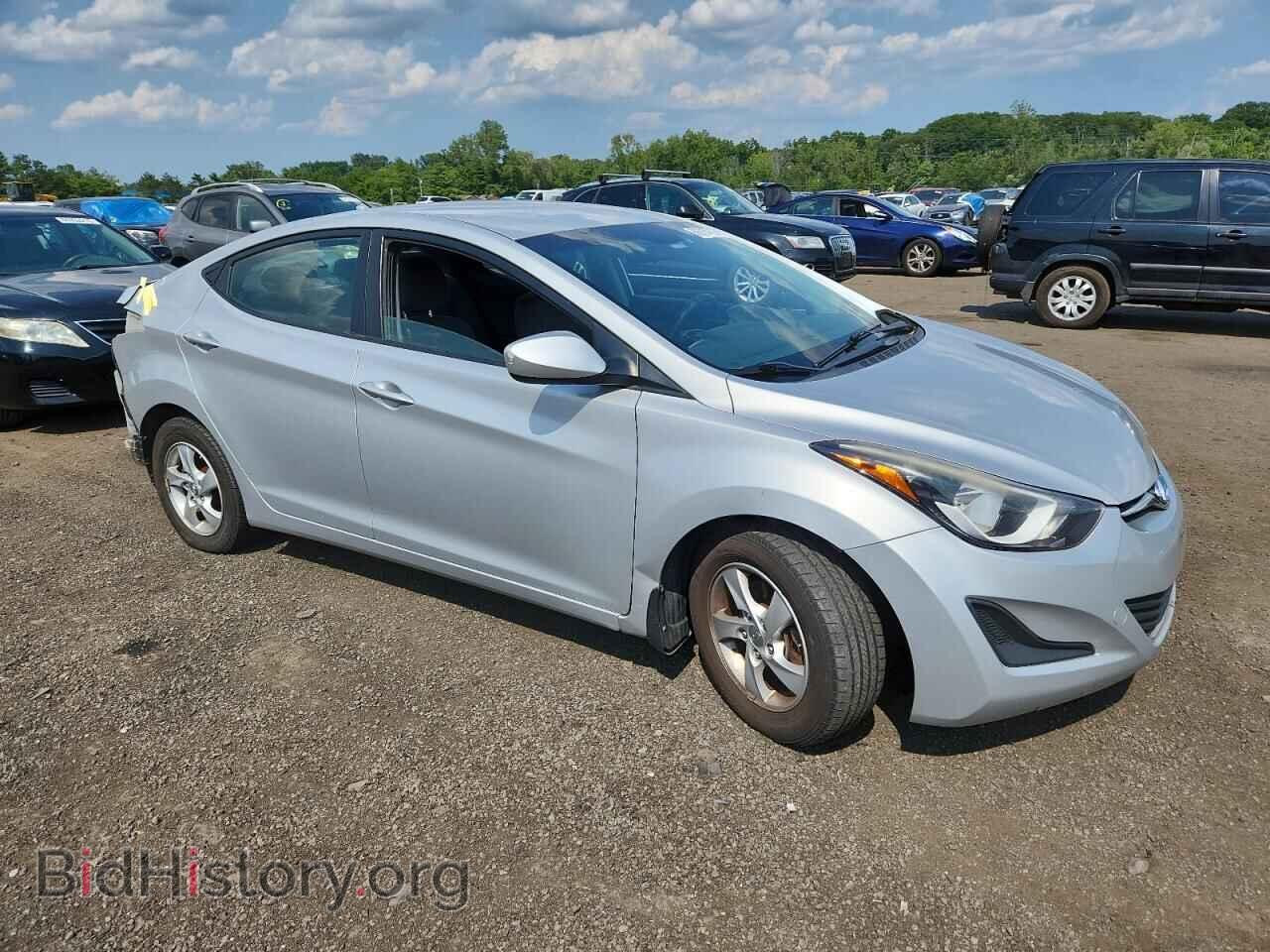 2014 HYUNDAI ELANTRA - VIN: KMHDH4AE1EU078598 - Фото 4