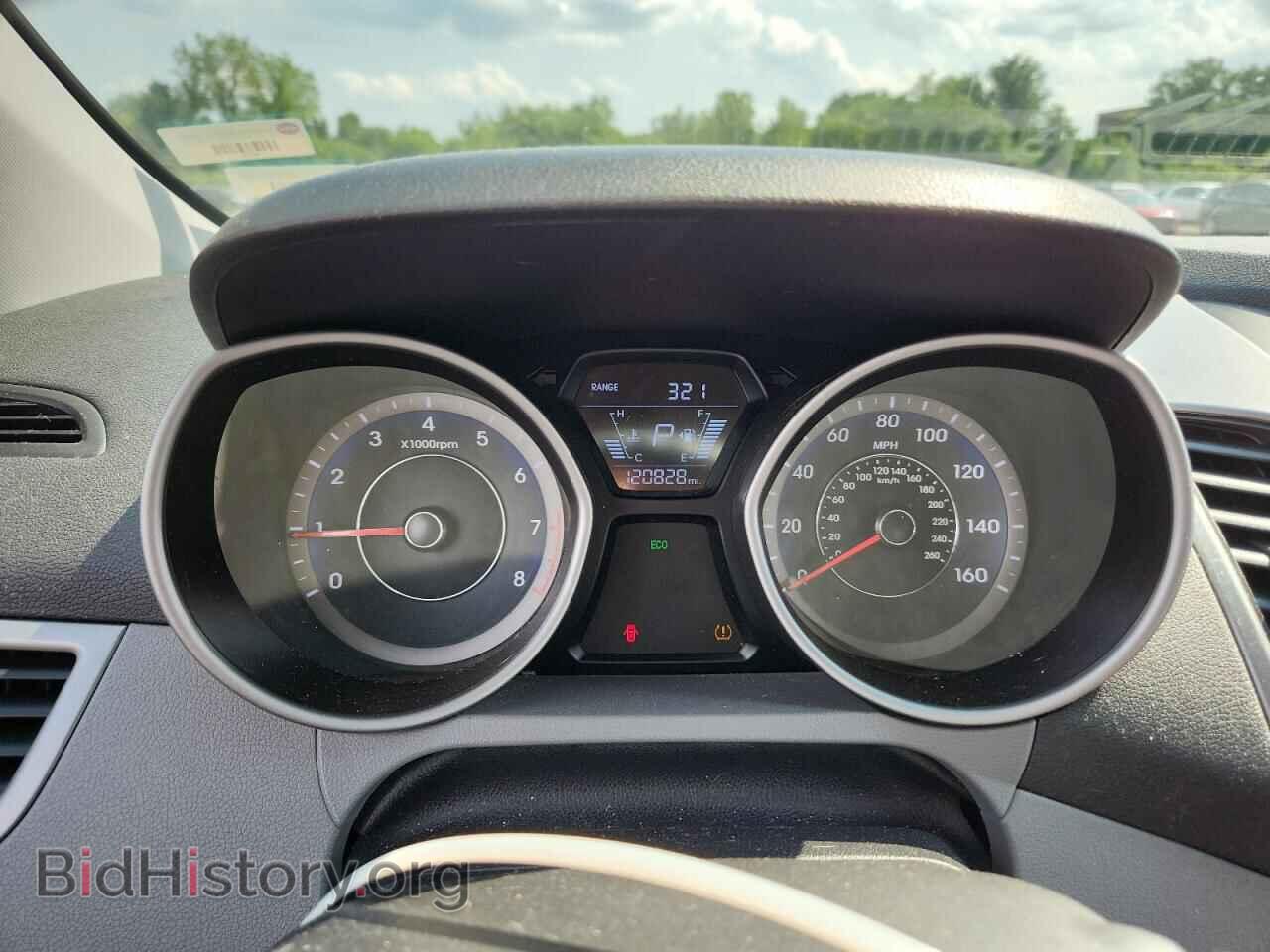 2014 HYUNDAI ELANTRA - VIN: KMHDH4AE1EU078598 - Фото 9