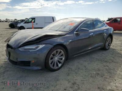 2016 Tesla MODEL S, серый — VIN 5YJSA1E16GF160408, Copart