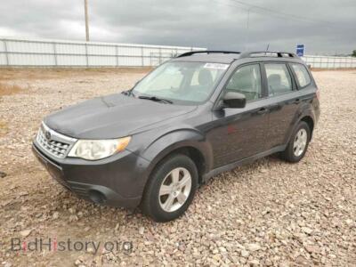 2012 Subaru FORESTER 2.5X, gray — VIN JF2SHABCXCH465181, Copart